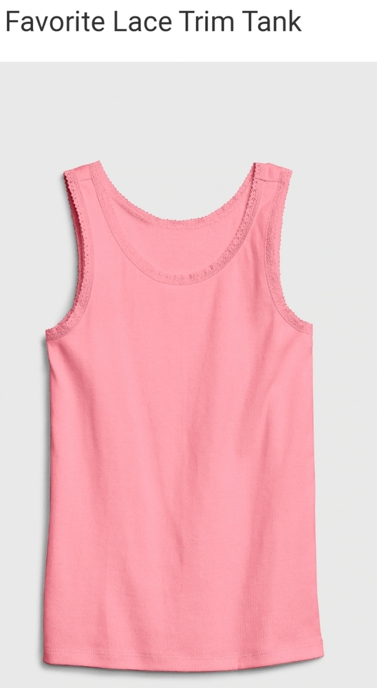 NEW W/ TAGS BUNDLE! Gap Kids Girls tank tops (4)
